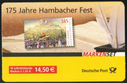 68a MH Hambacher Fest, Erstverwendungsstempel Bonn - 2001-2010
