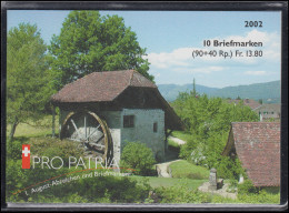 Schweiz Markenheftchen 0-125, Pro Patria Mühle Büren An Der Aare 2002, ** - Markenheftchen