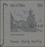 Isle Of Man Markenheftchen 0-4, Ansichten 50 Pence 1973, ** Postfrisch - Man (Ile De)