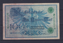 GERMANY - 1908 100  Mark Circulated Banknote - 100 Mark