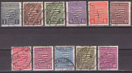 SBZ - Sowjetische Zone - 1945 Mi 73-84y  USED - Gebraucht