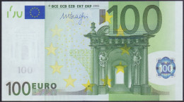 Spanien, 100 €uro V / M004-B5, Draghi, Perfekt Unc., Selten! - 100 Euro
