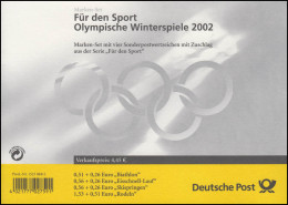 47 MH Winterolympiade Gestempelt Mit ESSt Berlin 7.2.2002 - 2001-2010