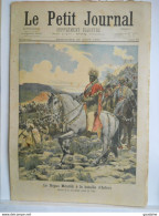 Le Petit Journal N°406 - 28 Aout 1898 - LE NEGUS MENELIK A ADOUA - LE COMTE RAYMOND ROGER A CARCASSONNE - Le Petit Journal