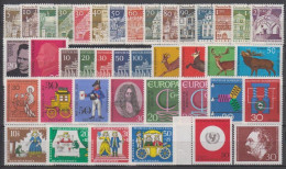 BRD , Jahrgang 1966 , Postfrisch / Xx   (8943) - Annual Collections