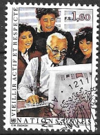 O.N.U. GENEVE - 1993 - ANZIANI ATTIVI - FR. 1,60 -  USATO (YVERT 243 - MICHEL 266) - Used Stamps