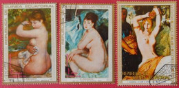 90 Rep De Guinéa Ecuatorial Guinée équatoriale Art Peinture Tableau Nus - Desnudos