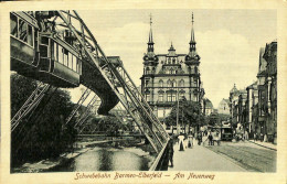 Allemagne - Rhénanie-du-Nord-Westphalie - Schwebebahn Barmen-Elberfeld - Am Neuenweg - Wuppertal