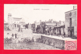 F-85-Talmont-02Ph86  La Rue Principale, Cpa Précurseur - Talmont Saint Hilaire