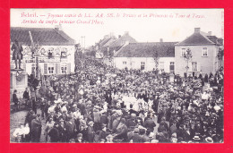 E-Belgique-508Ph126  BELOEIL, Entrée Du Prince Et La Princesse De Tour Et Taxis, Arrivée Du Couple Princier Grand'place - Beloeil