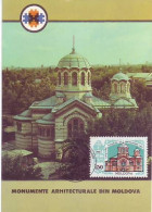 1994  Moldova  Chisinau   Maxicard. The Church Of St. Panteleimon. Christianity Architecture. - Cristianismo