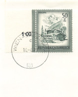 Bahnpost (R.P.O./T.P.O) Wien-Salzburg [Ausschnitt] (BP4189) - Cartas & Documentos