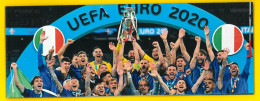 ITALIA 2021 NEW BOOKLET WINNER EUROCUP 2020 - BARCODE NUMBER 023 - Postzegelboekjes