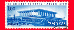 ISRAELE - Usato - 1966 - Inaugurazione Del Palazzo Della Knesset - The Knesset Building - 1.00 - Usati (senza Tab)