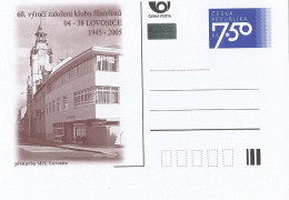 CDV B 524 Czech Republic Stamp Collectors Club Lovosice 2005 Lobositz - Cartes Postales
