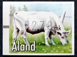 Aland 2001 Cow   ATM   Minr. 12  MNH ( ** ) (lot  E 449) - Aland