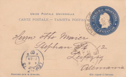 From Argentina To Germany - 1902 - Lettres & Documents