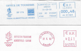 2002/ 2005 EMA De L'Office Du Tourisme De La Ville Olympique D'Albertville ( RC 96262 / HH 011823) - Invierno 1992: Albertville