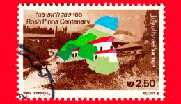 ISRAELE - Usato - 1982 - Centenario Dell'insediamento Rosh Pinna - 2.50 - Usados (sin Tab)