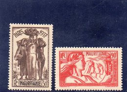 MAURITANIE 1937 * - Neufs