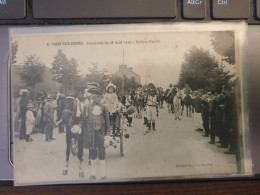 8 - Nort-sur-Erdre - Cavalcade Du 25 Août 1910 - Voiture Fleurie - Nort Sur Erdre