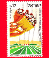 ISRAELE - Usato - 1984 - Sedimentazione Hevel Ha-besor - Settling Arava - 17 - Gebraucht (ohne Tabs)