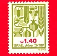 ISRAELE - Usato - 1985 - Le Sette Spezie Di Canaan - 1.40 - Usados (sin Tab)