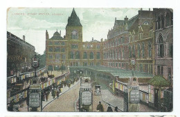 Railway  Postcard  .liverpool Strteet Station London  Used Not Posted - Stazioni Senza Treni