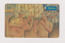 BRASIL -  Dois Musicos Inductive  Phonecard - Brasilien