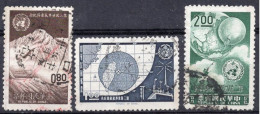 TAIWAN (= Formosa) :1962: Y.398-400 : Journée De La Météorologie.  Gestempeld / Oblitéré / Cancelled. - Used Stamps