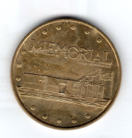 Jeton, Médaille Touristique De La Monnaie De Paris CAEN / Le Mémorial N°1 Esplanade 1997 Cote 75 € (à Nettoyer) - Zonder Datum