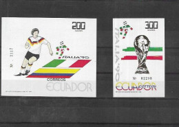 ECUADOR Nº HB 95 AL 96 - 1990 – Italie