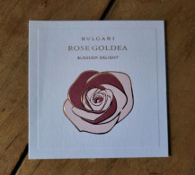 Carte Bulgari Rose Goldea Blossom Delight - Modernes (à Partir De 1961)