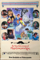 “ PIPPI LONGSTOCKING “  The New Adventures Of……....Movie Poster.....100 Cm. X 69 Cm. - Affiches & Posters