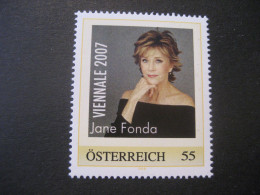 Österreich- PM 8018421 Viennale 2007, Jane Fonda ** Ungebraucht - Personalisierte Briefmarken