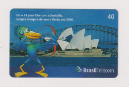 BRASIL -  Sydney Opera House Inductive  Phonecard - Brasil