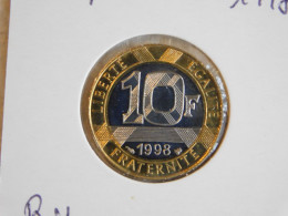 France 10 Francs 1998 BU GÉNIE DE LA BASTILLE (1022) - 10 Francs