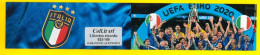 ITALIA 2021 CALCIO NEW BOOKLET ITALIA CAMPIONE EUROPA EURO 2020 BARCODE N.022 - Postzegelboekjes