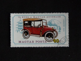 HONGRIE HUNGARY MAGYAR YT 2425 OBLITERE - MAGYAR AUTOKLUB AUTOMOBILE ANCIENNE / ARROW JAPONAISE DE 1915 - Used Stamps