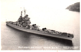 Bateau - Batiment De Ligne JEAN BART - Navire De Guerre Militaria Marine Militaire - Warships