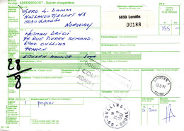 Norvegia (1991) - Bollettino Pacchi Per La Francia - Postpaketten