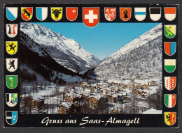 110480/ SAAS-ALMAGELL, Gruss Aus - Saas-Almagell