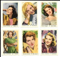 AJ84 - IMAGES DOS VIERGE - CORINNE CALVET LIZABETH SCOTT VIVECA LINDFORS MONA FREEMAN POLLY BERGEN JOAN CRAWFORD - Photos