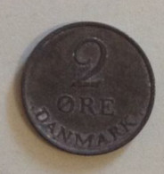 Denmark, Year 1965, Used, 2 Öre - Denmark