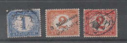 Egypt, Used,  Porto Michel 17, 21, MH 19 - Officials