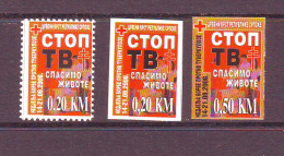 Bosnia:Republika Srpska 2006 Charity Stamp Red Cross TBC  Mi.No. 19A+B +self-adhesive 0.50  MNH - Bosnia Erzegovina