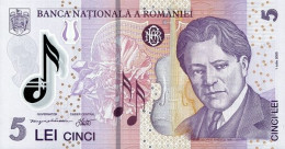 Romania 5 Lei 2005 (2011), UNC (P-118e, B-279e) - Roumanie