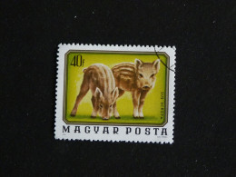 HONGRIE HUNGARY MAGYAR YT 2480 OBLITERE - MARCASSIN SANGLIER WILD BOAR - Gebraucht