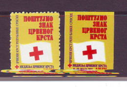 Bosnia:Republika Srpska 2011 Charity Stamp Red Cross  Mi.No. 28A+self Adhesive 0.50 Stamped - Bosnia Erzegovina