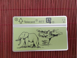 Elephant  Phonecard Mint Only 1000 EX Made  Rare ! - Oerwoud